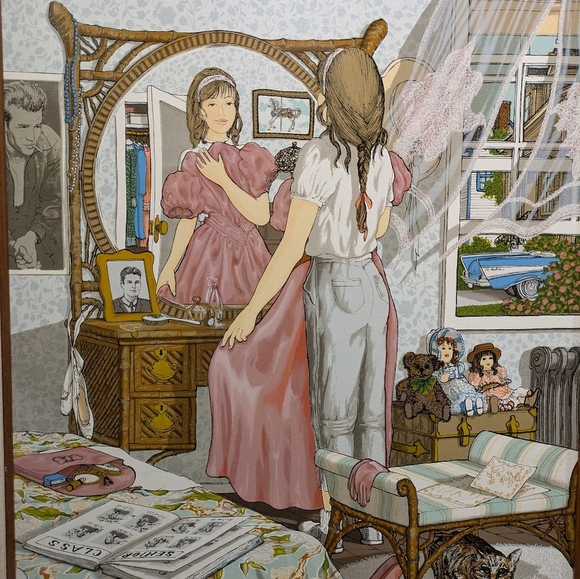 H.Hargrove Painting The Senior Prom 30x 26 181 Out Of 900 - Picture 3 of 11